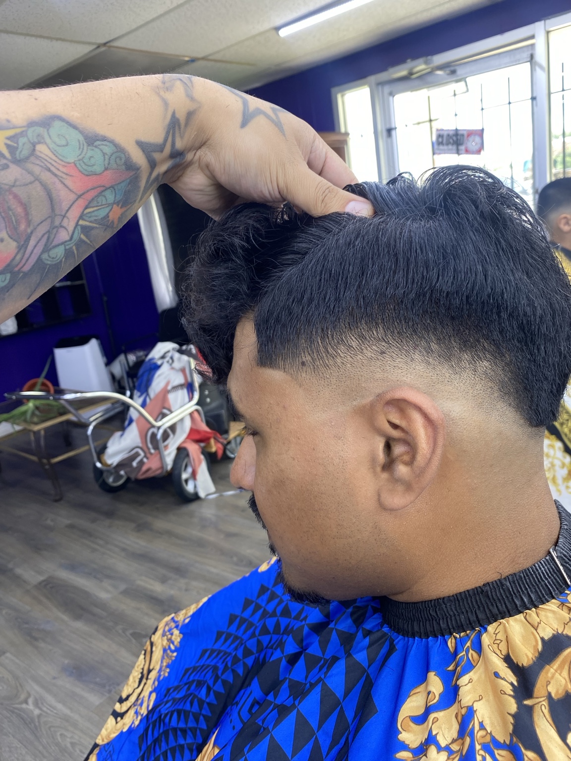 Clean fade