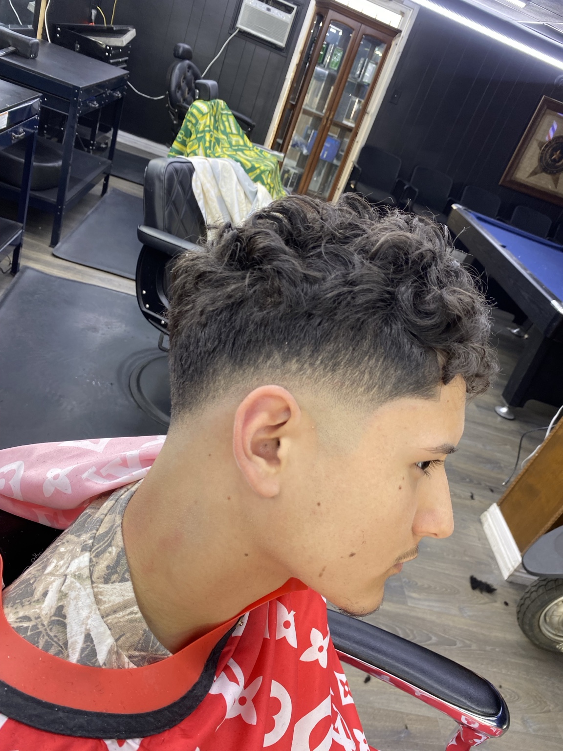 Fresh fade at Bravo Barbershop